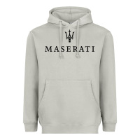 Moon Dust simple white trident symbol essential Heavyweight Hoodie - linhVisuals