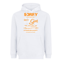 White birthday t  shirt sorry i'm already taken by sexy crazy girl october b Heavyweight Hoodie - linhVisuals