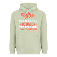 Matcha bacon apparel t  shirt i'm not addicted to bacon we were just in a com Heavyweight Hoodie - linhVisuals