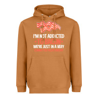 Meerkat bacon apparel t  shirt i'm not addicted to bacon we were just in a com Heavyweight Hoodie - linhVisuals