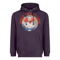 Plum bozo the clown vintage style faded design ,  bozo Heavyweight Hoodie - linhVisuals