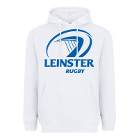 White the-leinster-rugby-pen Heavyweight Hoodie - linhVisuals