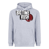 Heather Grey #big #time #rush Heavyweight Hoodie - linhVisuals