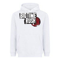 White #big #time #rush Heavyweight Hoodie - linhVisuals