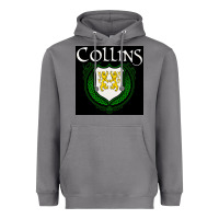 Storm collins family irish coat of arms Heavyweight Hoodie - linhVisuals