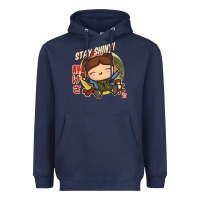 Navy kaylee kawaii Heavyweight Hoodie - linhVisuals