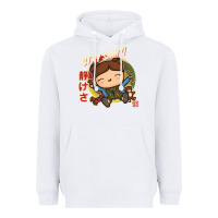 White kaylee kawaii Heavyweight Hoodie - linhVisuals