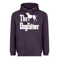 Plum the dogfather Heavyweight Hoodie - linhVisuals