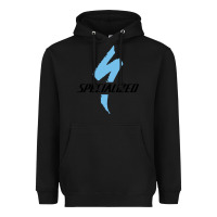 Black Specialized Bikes Bicycle Heavyweight Hoodie - linhVisuals