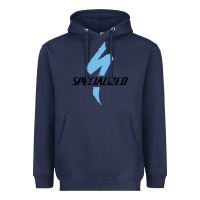 Navy Specialized Bikes Bicycle Heavyweight Hoodie - linhVisuals