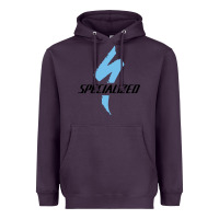 Plum Specialized Bikes Bicycle Heavyweight Hoodie - linhVisuals