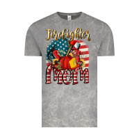Cloud Rock Firefighter mom Vintage Tee - FaDigitalArtStudio
