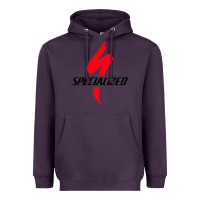 Plum Specialized Bikes Bicycle Heavyweight Hoodie - linhVisuals
