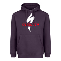 Plum Specialized Bikes Bicycle Heavyweight Hoodie - linhVisuals