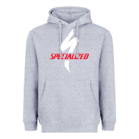 Heather Grey Specialized Bikes Bicycle Heavyweight Hoodie - linhVisuals