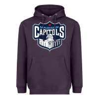 Plum madison capitols Heavyweight Hoodie - linhVisuals
