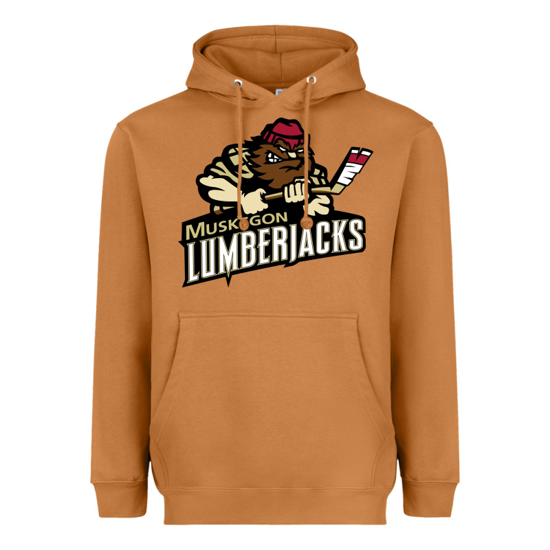 Muskegon Lumberjacks Dc143c Heavyweight Hoodie by linhVisuals | Teevron