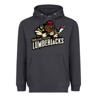Smoke muskegon lumberjacks dc143c Heavyweight Hoodie - linhVisuals