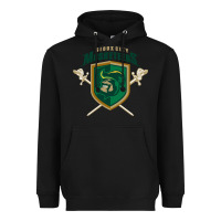Black sioux city musketeers Heavyweight Hoodie - linhVisuals