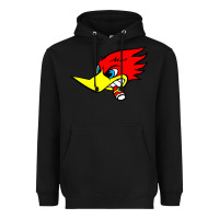 Black woody woodpecker tshirt Heavyweight Hoodie - linhVisuals