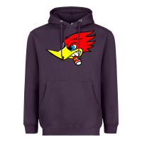 Plum woody woodpecker tshirt Heavyweight Hoodie - linhVisuals
