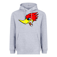 Heather Grey woody woodpecker tshirt Heavyweight Hoodie - linhVisuals
