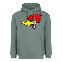 Sage woody woodpecker tshirt Heavyweight Hoodie - linhVisuals