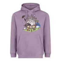 Lavender totorooo tshirt Heavyweight Hoodie - linhVisuals