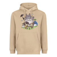 Mushroom totorooo tshirt Heavyweight Hoodie - linhVisuals