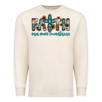 Sandshell faith can move mountains Premium Sweatshirt - JahusDesignShop
