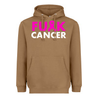 Toasted Coconut fck cancer Heavyweight Hoodie - linhVisuals