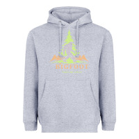 Heather Grey bigfoot t  shirt bigfoot take me away t  shirt Heavyweight Hoodie - linhVisuals