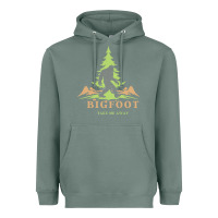 Sage bigfoot t  shirt bigfoot take me away t  shirt Heavyweight Hoodie - linhVisuals