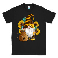 Black western bee gnomes beehive honey sunflowers gemstone Classic Tee - Artiststas