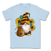 Dusty Blue western bee gnomes beehive honey sunflowers gemstone Classic Tee - Artiststas