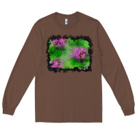 Chestnut halloween spooky stars background Long Sleeve Tee - BundleAndBundleShop