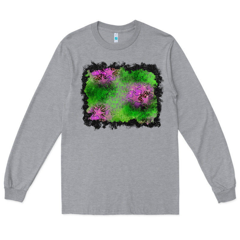 Halloween Spooky Stars Background Long Sleeve Tee by BundleAndBundleShop | Teevron