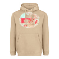 Mushroom tractor t  shirt tractor t  shirt Heavyweight Hoodie - linhVisuals