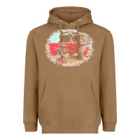 Toasted Coconut tractor t  shirt tractor t  shirt Heavyweight Hoodie - linhVisuals