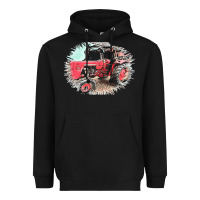 Black tractor t  shirt tractor t  shirt Heavyweight Hoodie - linhVisuals