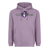 Lavender holy cross crusaders Heavyweight Hoodie - linhVisuals