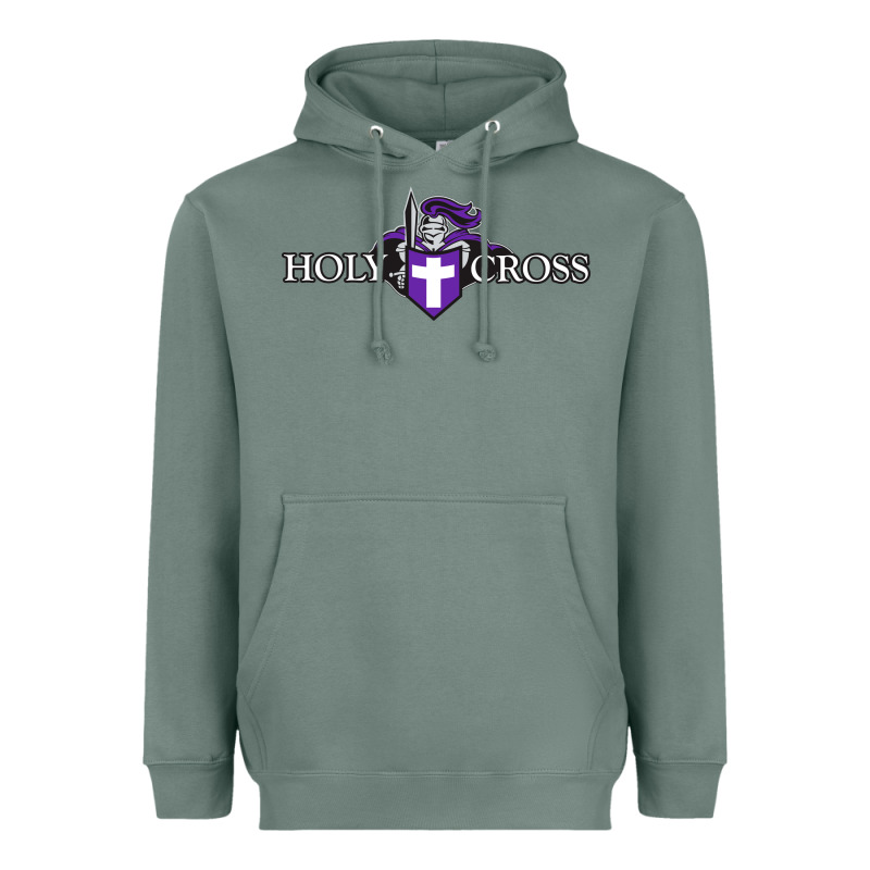 Holy Cross Crusaders Heavyweight Hoodie by linhVisuals | Teevron