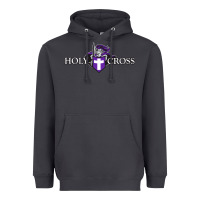 Smoke holy cross crusaders Heavyweight Hoodie - linhVisuals