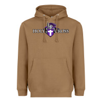 Toasted Coconut holy cross crusaders Heavyweight Hoodie - linhVisuals