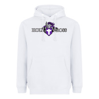 White holy cross crusaders Heavyweight Hoodie - linhVisuals