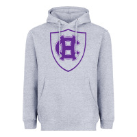 Heather Grey holy cross crusaders Heavyweight Hoodie - linhVisuals