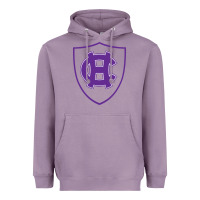 Lavender holy cross crusaders Heavyweight Hoodie - linhVisuals