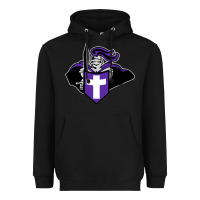 Black holy cross crusaders Heavyweight Hoodie - linhVisuals