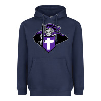 Navy holy cross crusaders Heavyweight Hoodie - linhVisuals