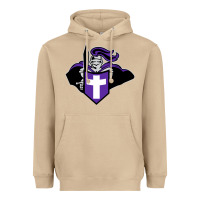 Mushroom holy cross crusaders Heavyweight Hoodie - linhVisuals